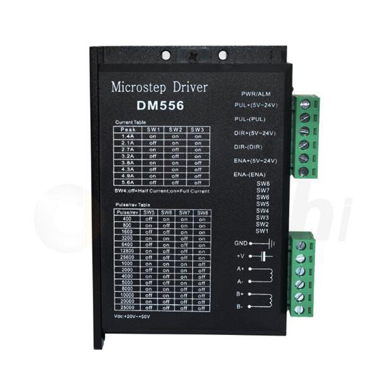 2-phase Digital Stepper Motor Driver DM556 DM542 For NEMA 17 23 34 Series Stepper Motor CNC machine 3d printer
