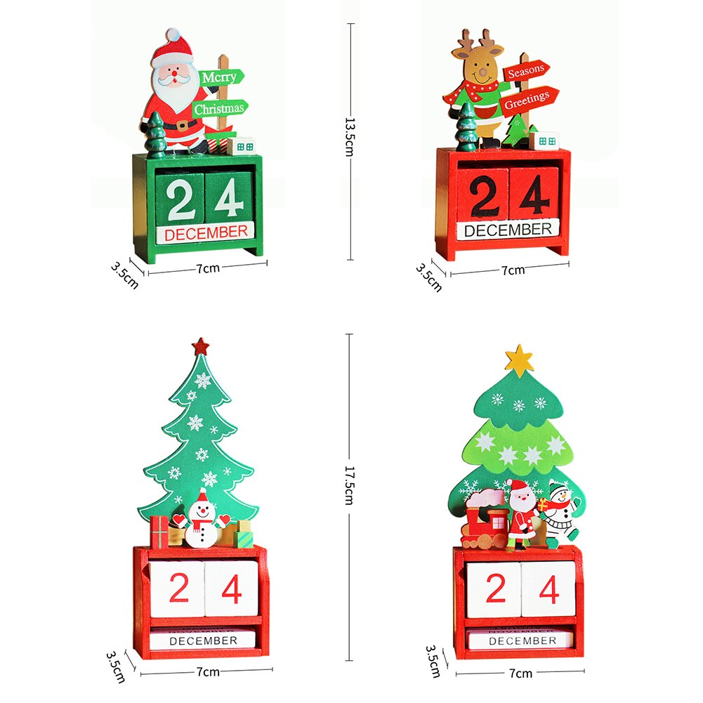 Juletræ julemand snemand elg tog nedtælling kalender ornament jule hjemmeindretning tilbehør fest forsyning bryllup forsyninger