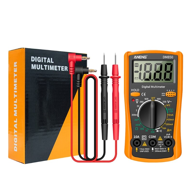 Digital DM850 Electronic Digital Multimeter 1999 Counts Multimeter Smart Multimetro Tester