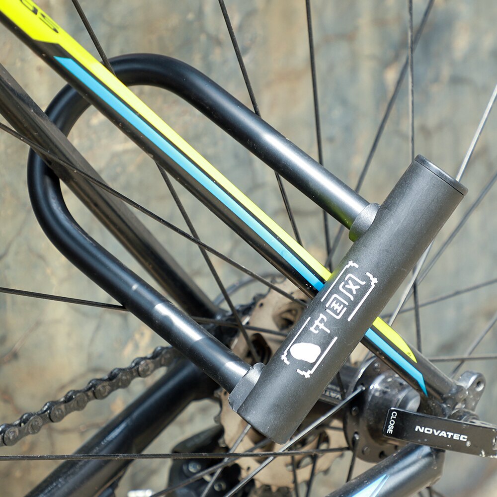 WEST BIKING Bicycle U Lock Anti-theft MTB Road Mountain Bike Motorcycle Lock Bike Wheel Lock Cycling Lock Bicycle Accessories