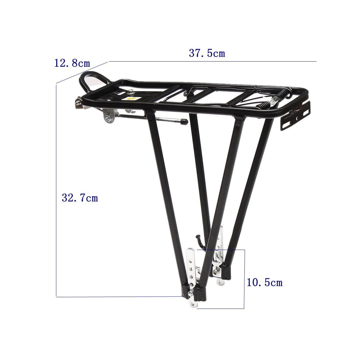 Bike Rack Quick Release Luggage Cargo Seat Post Carrier Rear Rack Fender Aluminum Alloy Frame Carrier Holder Mount Bicycle JLRR