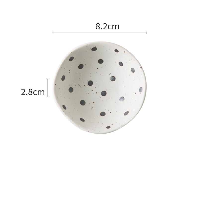 CHANSHOVA ceramiczne 3.25-6.3 cal salaterka deser przekąnarty talerze przyprawy danie osobowości zastawa stołowa chińska porcelana G320: 5