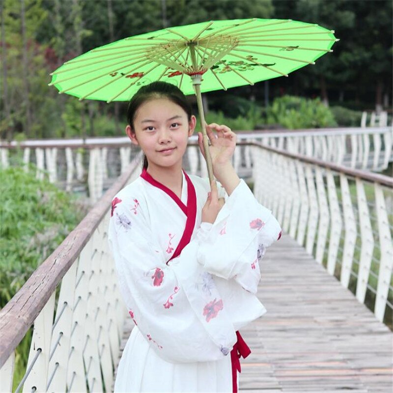 Chinese Traditional Umbrella Women Craft Parasol Dance Performance Classical Ceiling Decor Photography Props