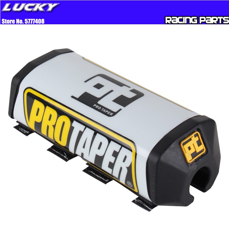 Andlebar Bar Pad Fat Bar Pad Borst Beschermer Cross Bar Fit 1-1/8 Handle Bar Motorfiets Dirt Bike Pit fiets: black