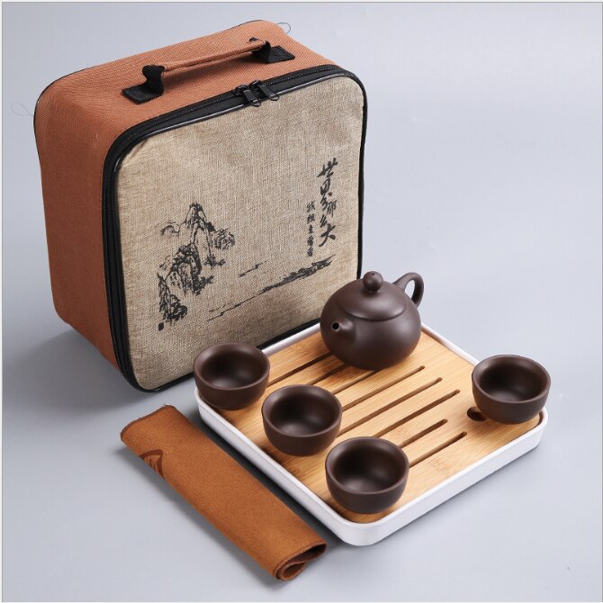 Il impostato da tè includere 1 tazza da 4 tazze, elegante gaiwan di alta qualità, bollitore e tazza da tè per teiera belli e facili, bollitore da viaggio, spedizione gratuita