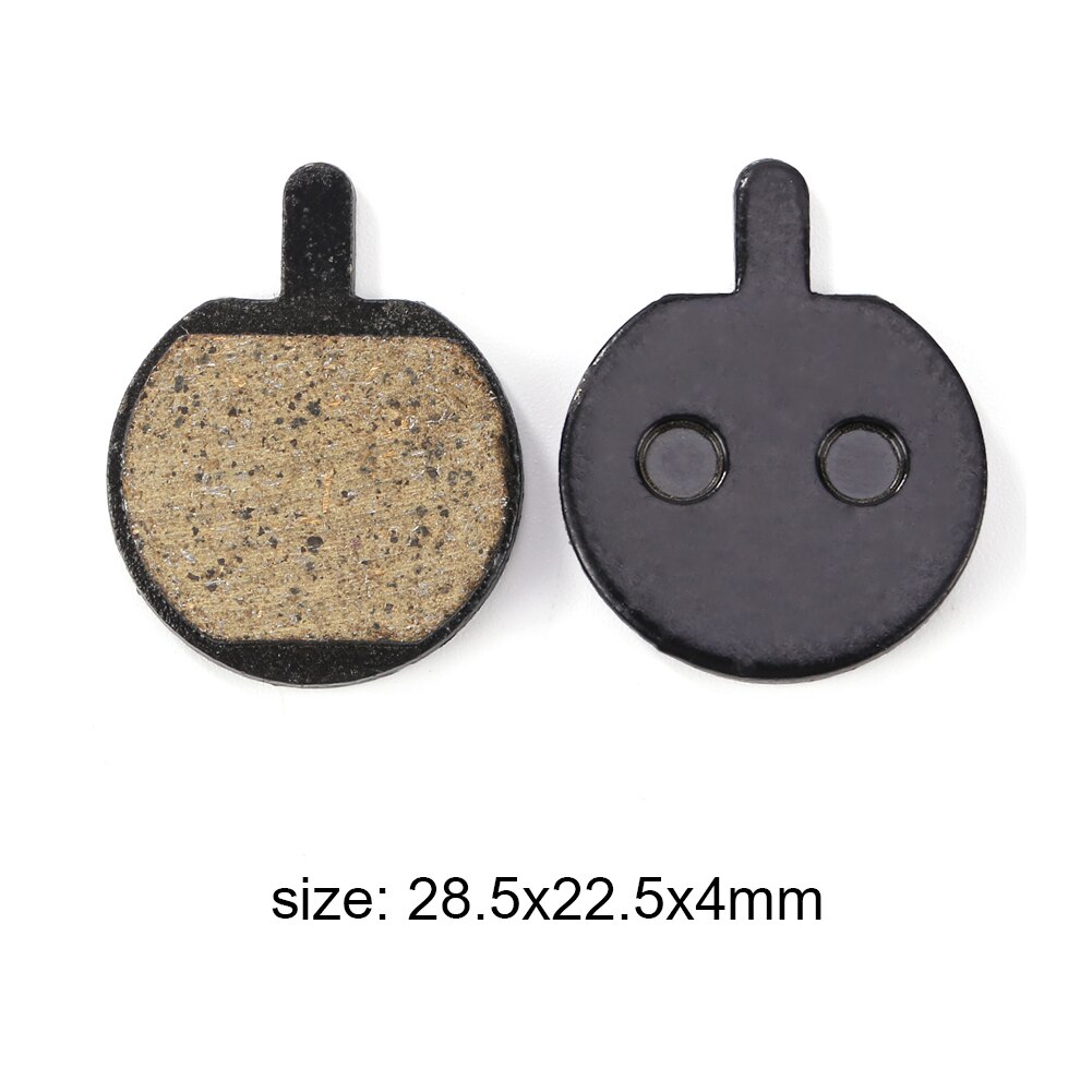 2 Pair 10 inch Electric Scooter Resin Disc Brake Pads for Kugoo M4 Kick Scooter Replacement Parts Friction Plates