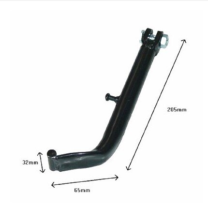 110cc 125cc motorcycle parking stand, gs125 bike side parking stand scooter jog100 jog125 cbt125 cg125