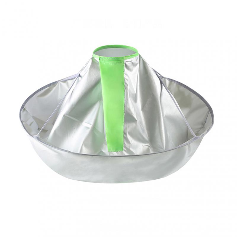 Cape de coiffeur pour permanente et teinture, coupe de cheveux, châle, stockage des déchets, Durable, facile à ranger, parfait pour les Salons de coiffure à domicile: 02