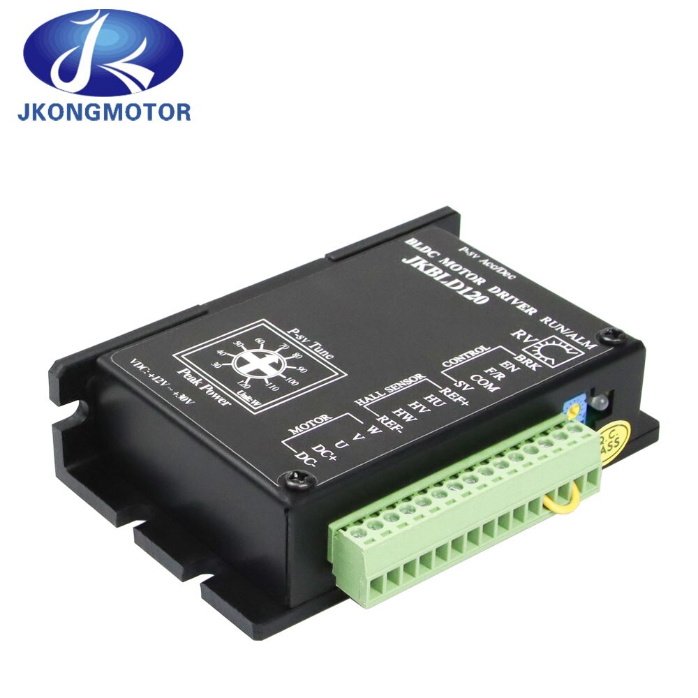 Jkongmotor Brushless dc Motor Controller BLD120 8A 12-30VDC 120W 20000RPM Brushless DC Motor Control Driver