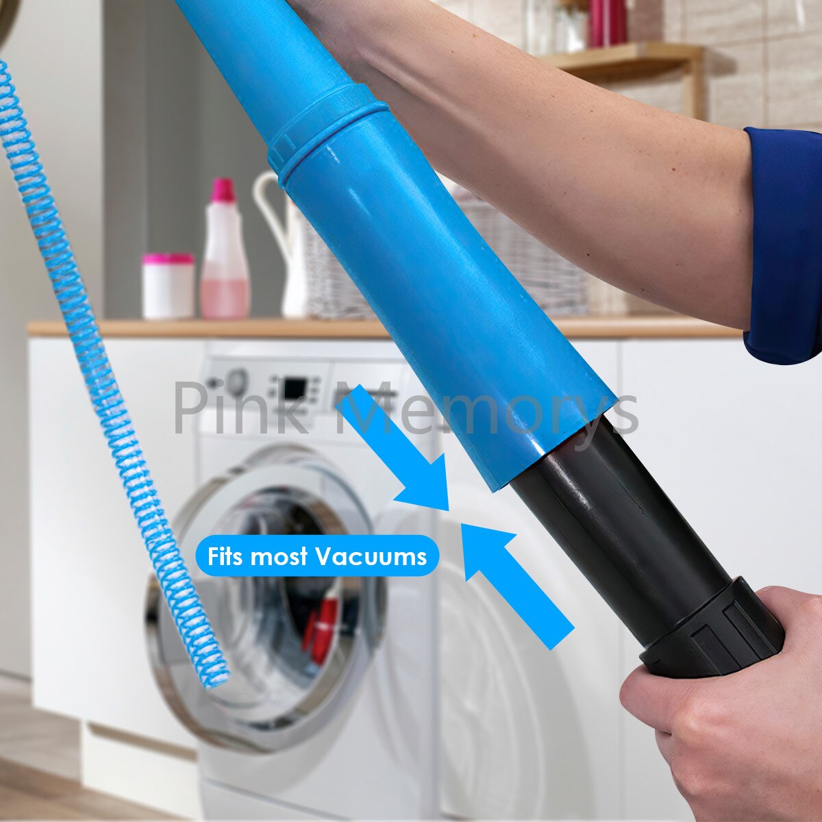 Droger Vent Cleaner Kit, Droger Lint Vacuüm Gehechtheid, vacuüm Slang Gehechtheid Borstel Droger Vent Lint Slang (1 Pack)