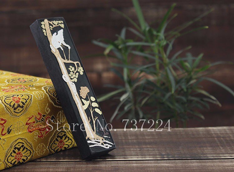 Sumi-e-tinta china tradicional, tinta sólida, caligrafía china, pintura china, Color negro, Song He Xia Ling