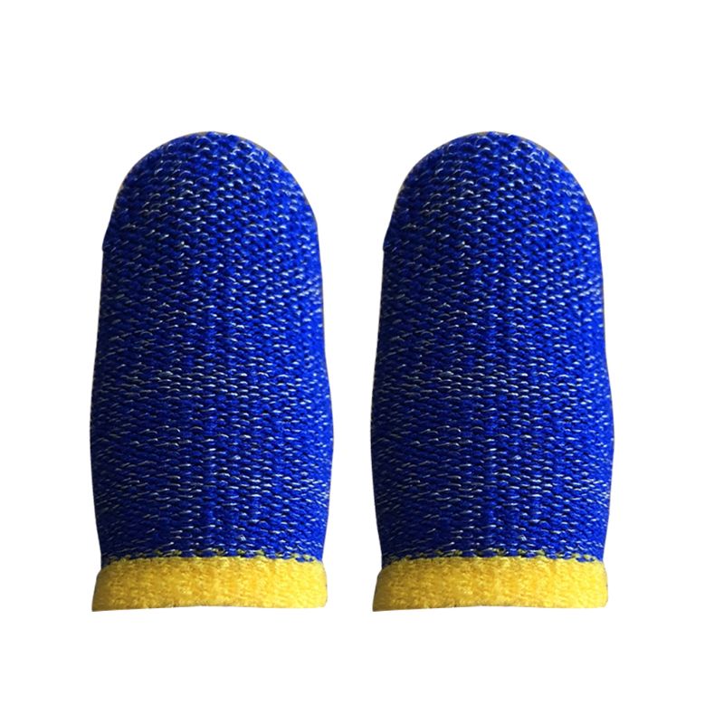 Carbon Fiber Finger Sleeves - Atmungsaktive Gaming Handschuhe für Handy/Tablet - Rutschfester Touchscreen: Farbe B