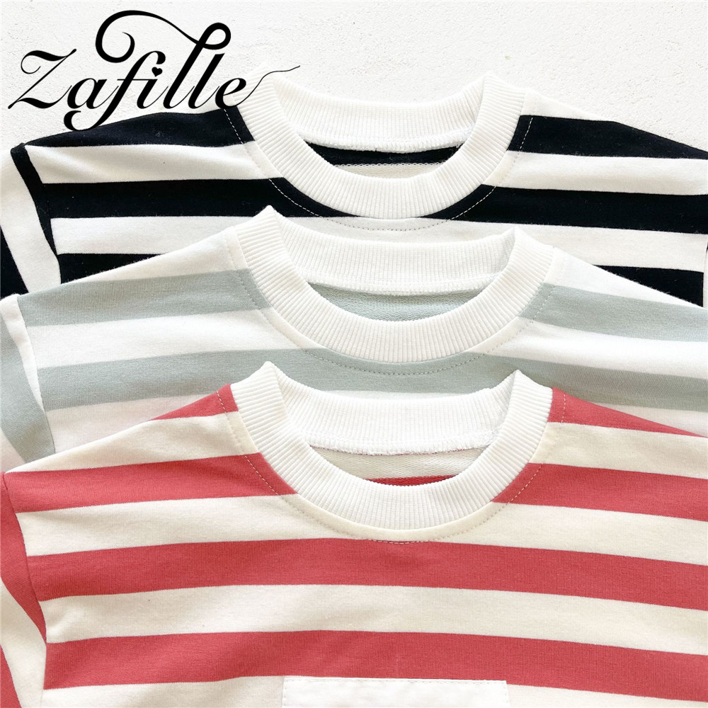 Zafille frühlings-kinderkleidung für mädchen und jungen, gestreifter babybody, süße schlafanzüge für mädchen und #39 , Patchwork-Baby-strampler