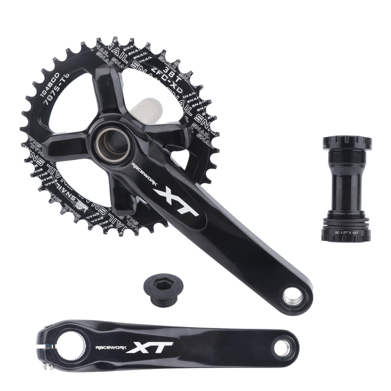 104BCD 170/175Mm Xt Crank Mtb Crankstel 32/34/36/38/40/42T Smalle Brede Kettingblad Mountainbike Tandwiel Fiets Kettingwiel