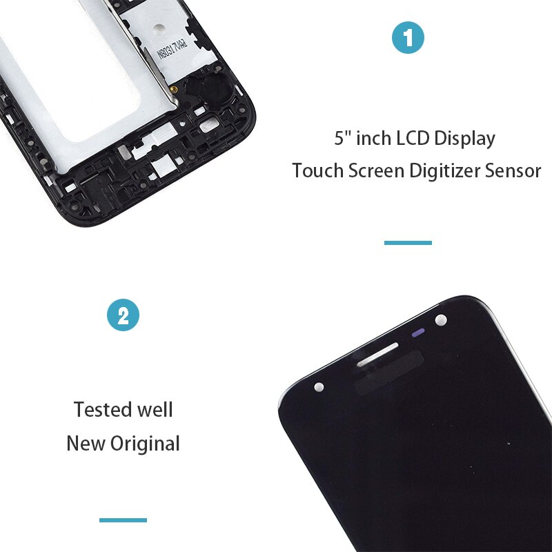 LCD Display For Samsung Galaxy J3 J330 J330F Phone Display Touch Screen Digitizer Assembly J3 Pro J330 LCD Replacement