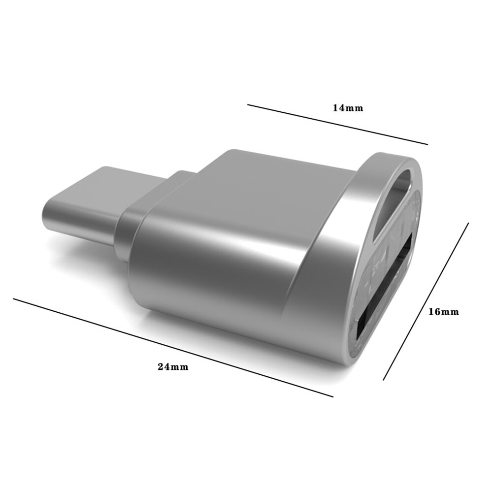 Mini-usb-typ-c-tf-speicherkartenleser für handy, tablet, laptop und desktop-pc – robust und langlebig
