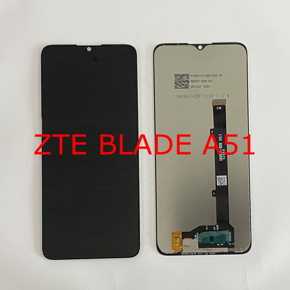 6.52“ Original Display For ZTE Blade A51 LCD Display Touch Screen Digitizer Assembly Screen LCD ZTE Blade A51 Lite 6.09&quot; Lcd