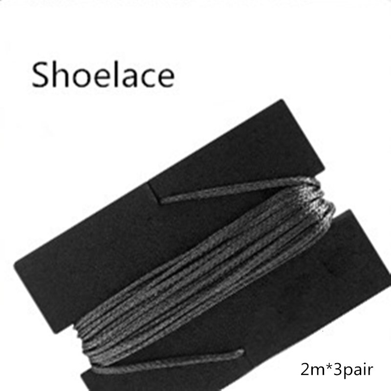 Lacet rapide de Sport en plein air forte boucle de rotation automatique Durable commodité Anti-Off randonnée escalade coton et lin lacet: 2m black