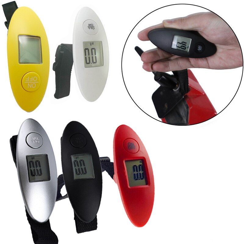Digital Electronic Luggage Scale Portable Suitcase LCD Display Handled Travel Bags Fish Hook Weight Balance 100g/40kg