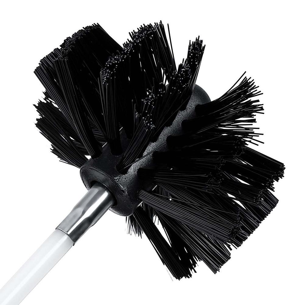 6/8/12Pcs Droger Duct Vent Lange Handvat Flexibele Staaf Schoorsteen Borstel Schoonmaak Tool