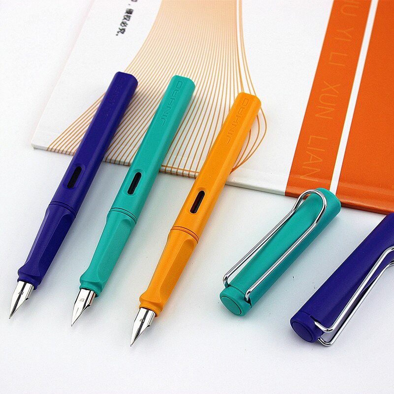 1 Stuk De Jinhao 599A Inkt Pennen Voor Schrijven Ef F Vulpen Voor Student Pen Met Originele case School Kantoorbenodigdheden