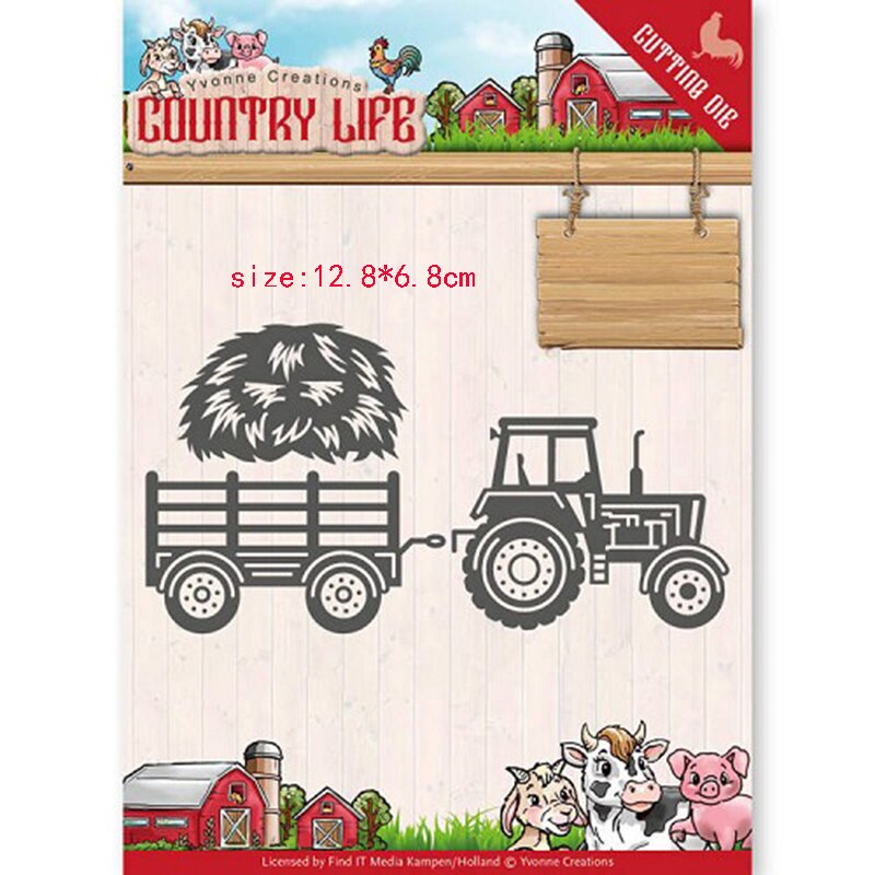 CH -plantillas de corte de Metal de animales para álbum de recortes, adornos para álbumes de fotos, grabador de relieve para tarjetas de papel, novedad: 7