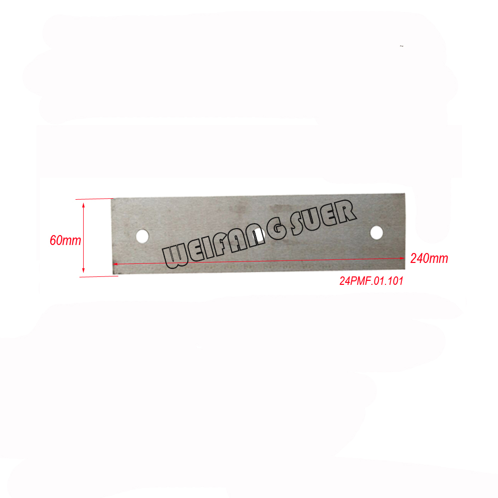 Wood chipper blade , please check the dimensions when start to make the order, have more choices: Yellow