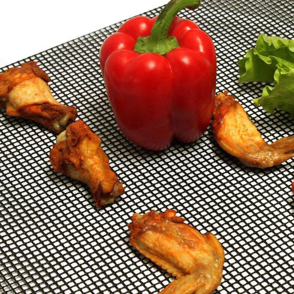 På-stick grillmattor hög säkerhet galler motstånd värmeaktiviteter för utomhus form kött matta fisk med bbq cook