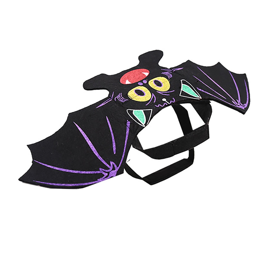 Halloween huisdier hond kostuums vleermuisvleugels vampier zwart schattig verkleedkostuum halloween huisdier hond kat kostuum