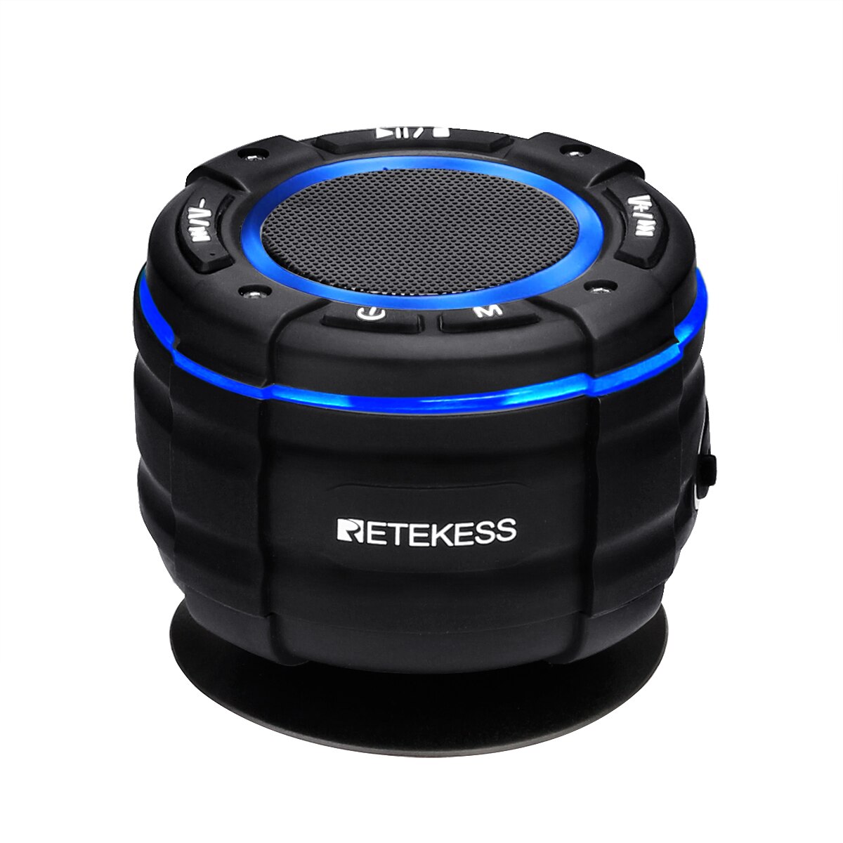 Retekess TR622 Bluetooth Speaker IPX67 Waterdichte Draadloze Douche Luidspreker Auto Draagbare Speaker Met Fm Radio Zuignap: Default Title