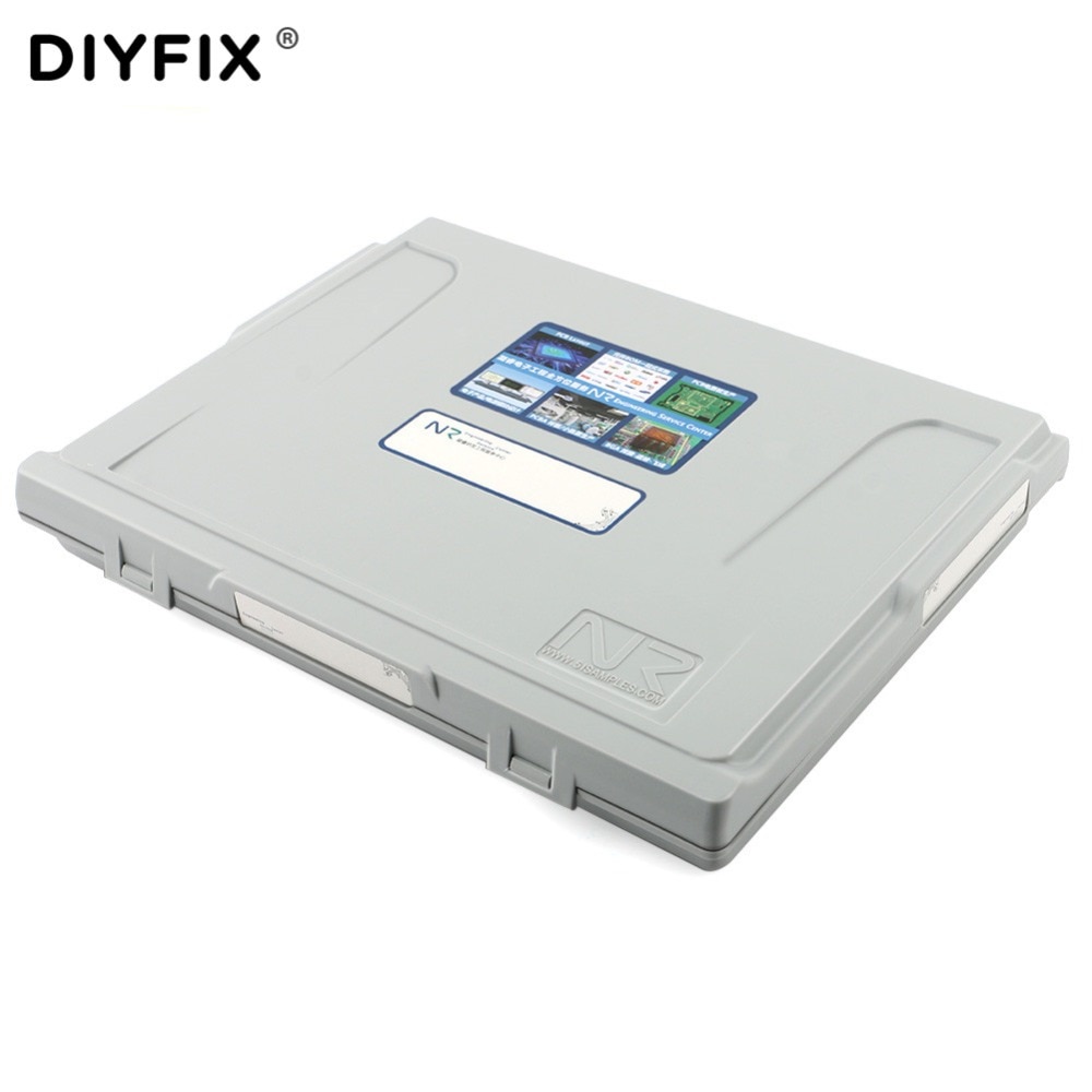 DIYFIX Enclosure SMD SMT IC Resistor Capacitor Electronics Storage Case Organizers ESD Safe Precision Component Enclosures Boxes