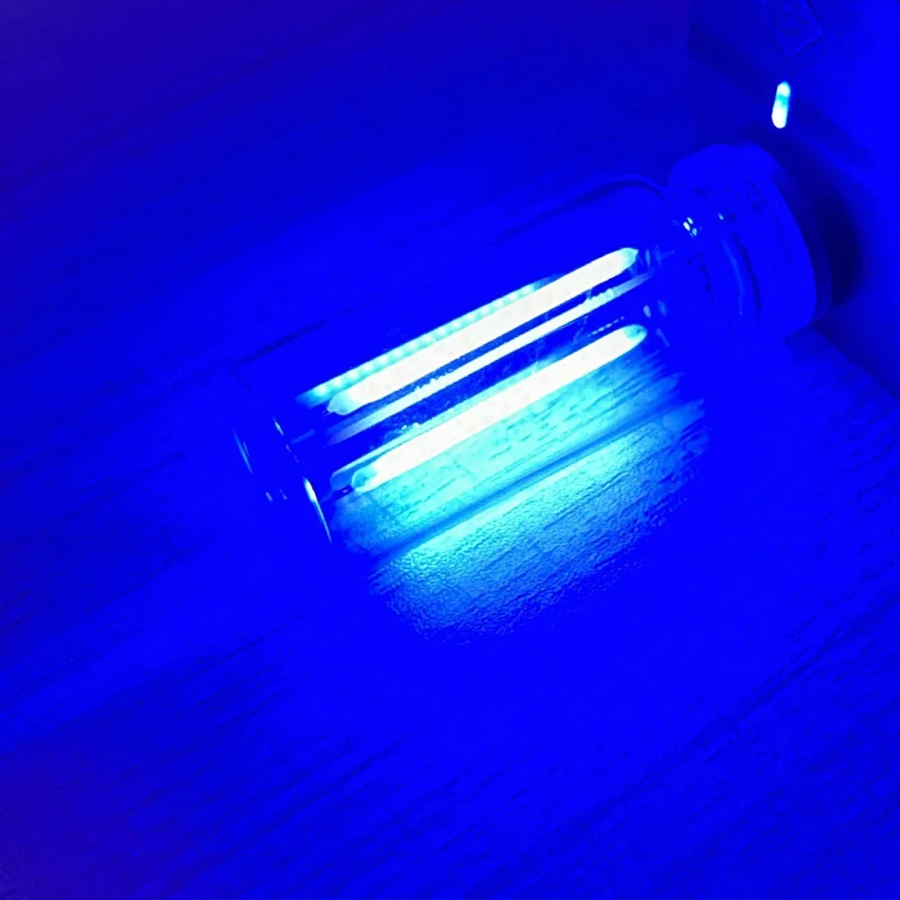 Rétro USB LED Filament tactile gradation ampoule 5V rétro LED Edison ampoule veilleuse Camping incandescent décoratif LED éclairage: Bleu