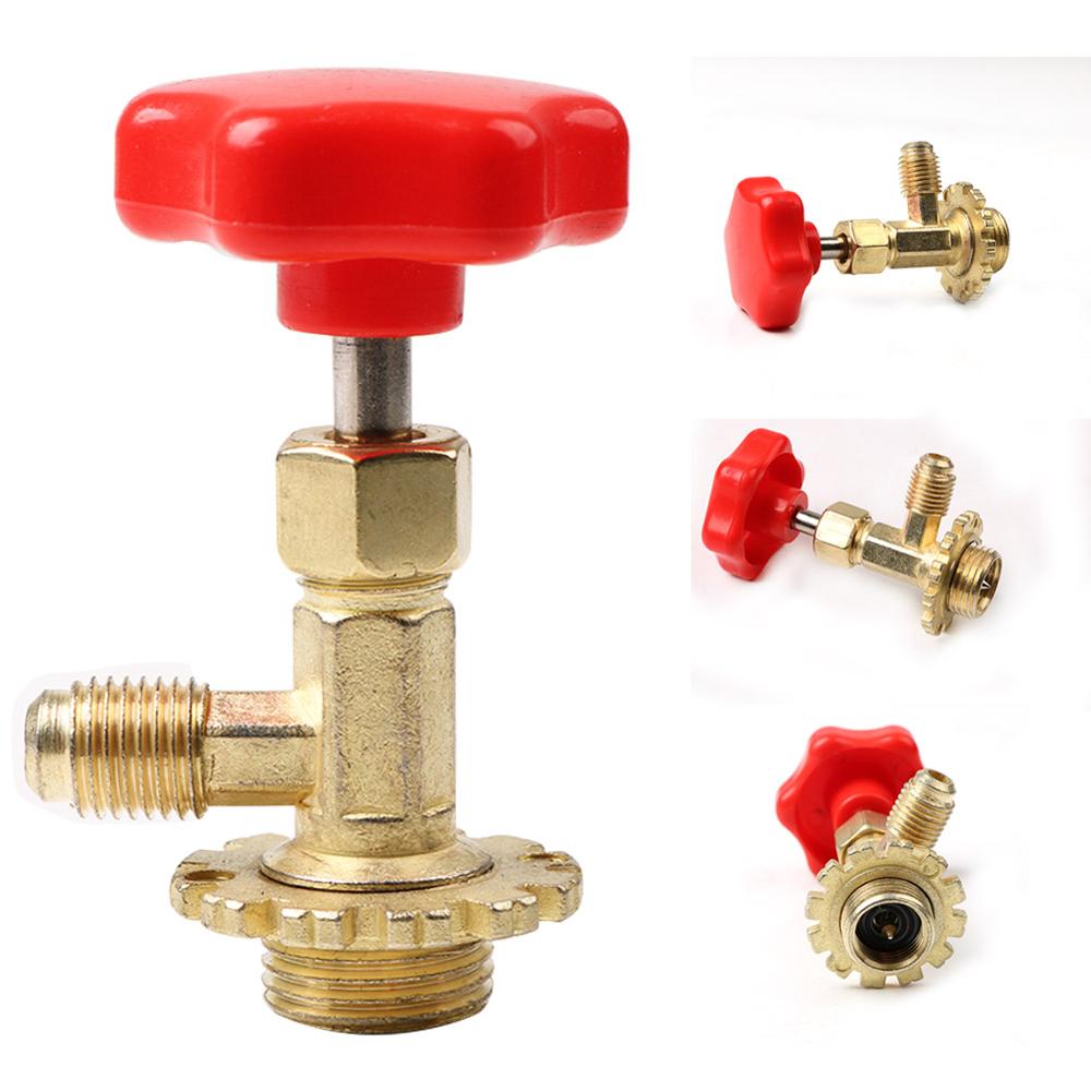 1PC Nützliche Auto AC Können klopfen Ventil Flasche Öffner Für M14/1/4 "SAE Auto R134a Klimaanlage #280003