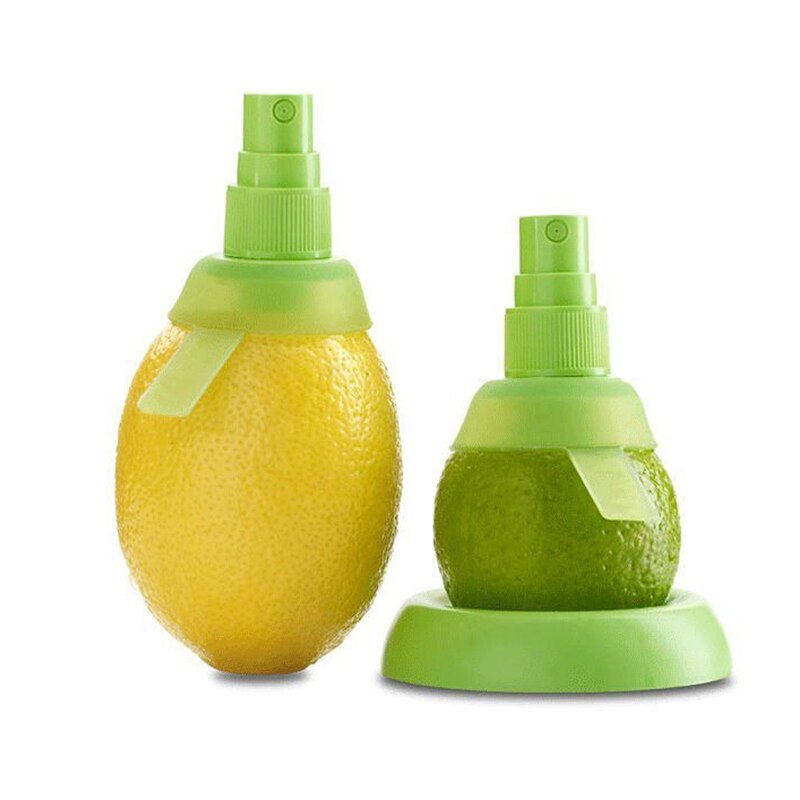 LUCOG 2pcs Mini Lemon Sprayer Fruit Juicer Citrus Lime Juicer Squeezer Reamer Kitchen Citrus Sprayer Lemon Lime