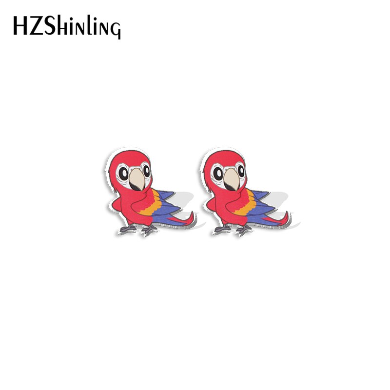 Pendientes de resina acrílica para chica, aretes de resina epoxi hechos a mano, de chica,: 3