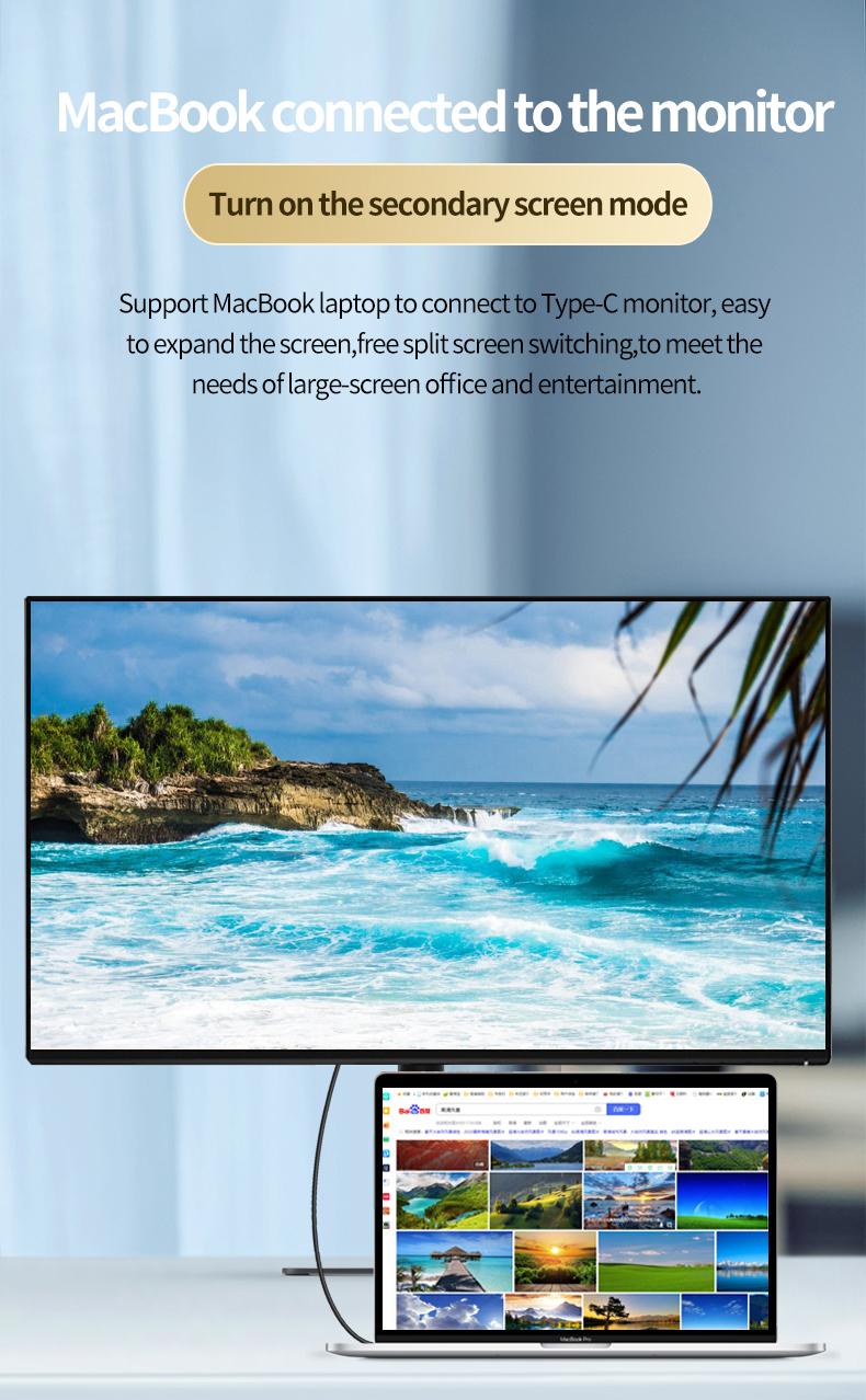 USB 4.0 40Gbps Thunderbolt 4/3 Cable PD 100W 0.5M 1M 2M Gen3 USB4 Type C Kabel 5A PD Charge Data Cable USB C Cabo