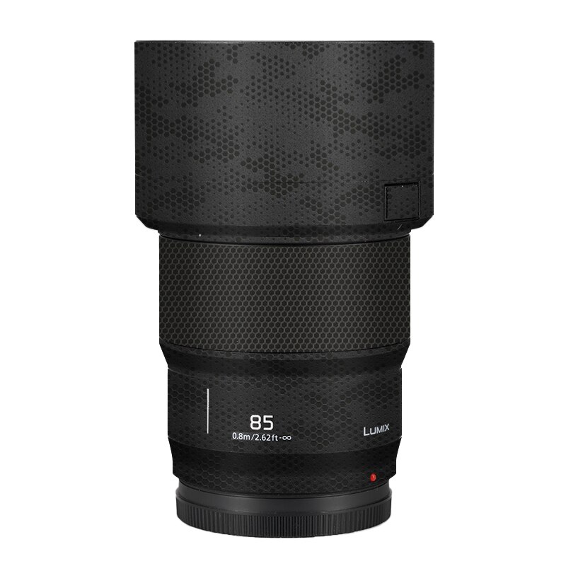 Lumix S 85 F1.8s Lens Sticker Vinyl Decal Skin Wrap Cover Voor Panasonic Lumix S 85Mm F/1.8 S Lens Sticker Film: Mamba Black