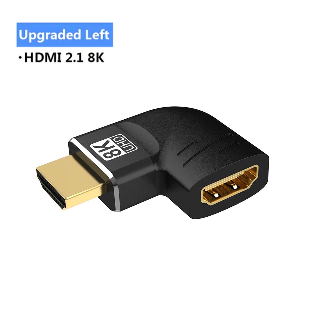 HDMI-koppeling 8K, HDMI 2.1 vrouw-vrouw connector HDMI-verlengadapter, ondersteuning 8K bij 60 Hz / 4K bij 120 Hz 120UHD, 3D, HDR: green