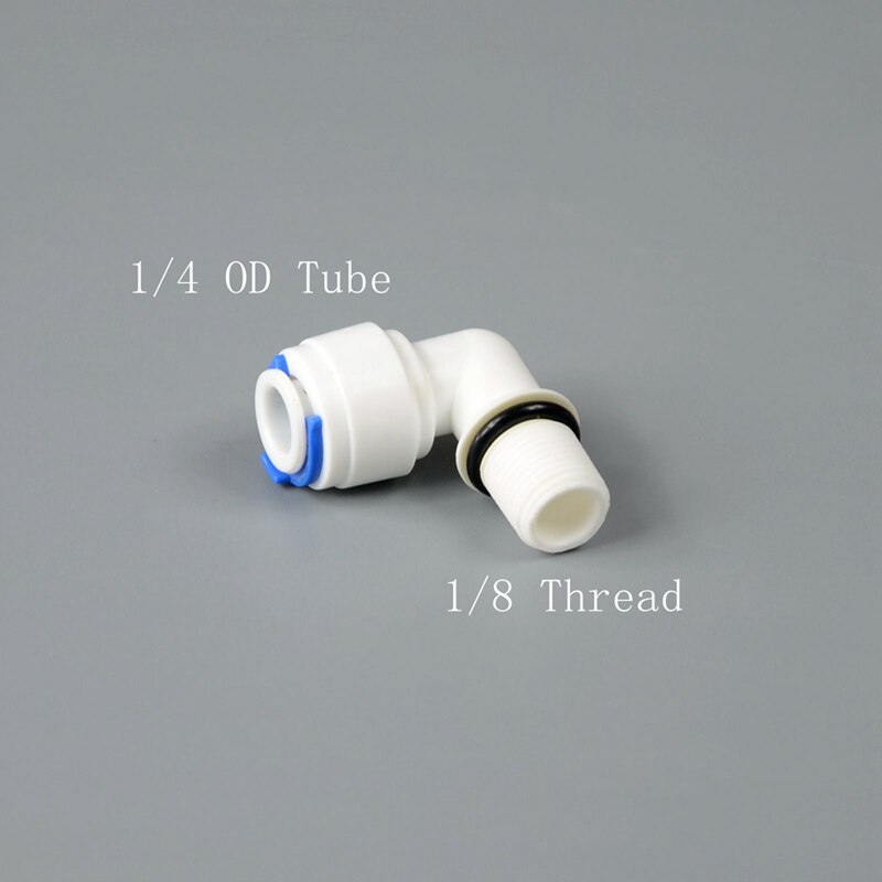 1/8 Interne En Externe Draad Om Tobe Snelkoppeling Familie Drinkwater Ro Filter Omgekeerde Osmose Systeem: geel brons