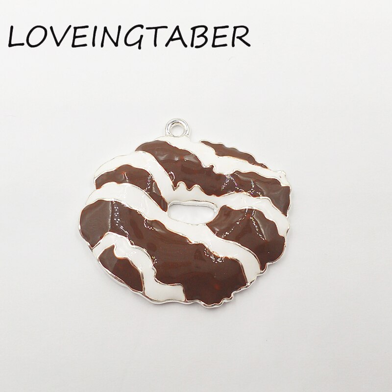 ( Choose Color First ) 42mm*33mm 10pcs/lot Silvery Color Samoa Girl Scout Cookie All Enamel Necklace Pendant