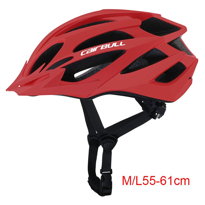 Cairbull ultralichte fietshelm, integraal gevormde fietshelm, mtb-racehelm, veiligheidshelm, helm, capacete: C39- rode