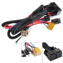 H4/9003 Headlight Booster Wire Harness Connector Relay Fuse Socket