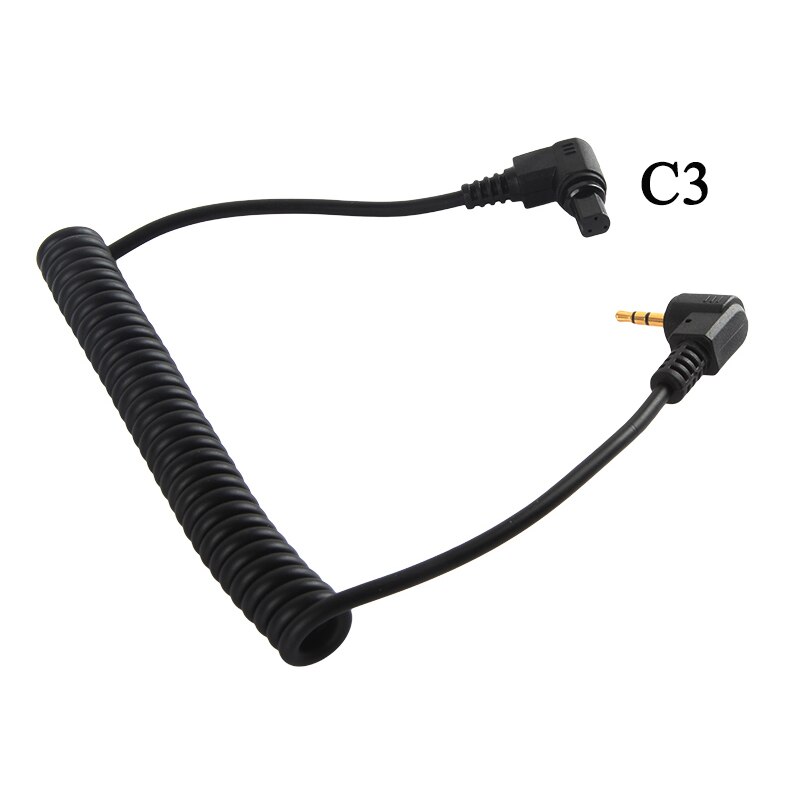 2,5mm 3,5mm Auslöser Kabel Linie Drahtlose Timer Fernbedienung Kabel Verbindung für Canon Nikon Sony Penta Panasonic