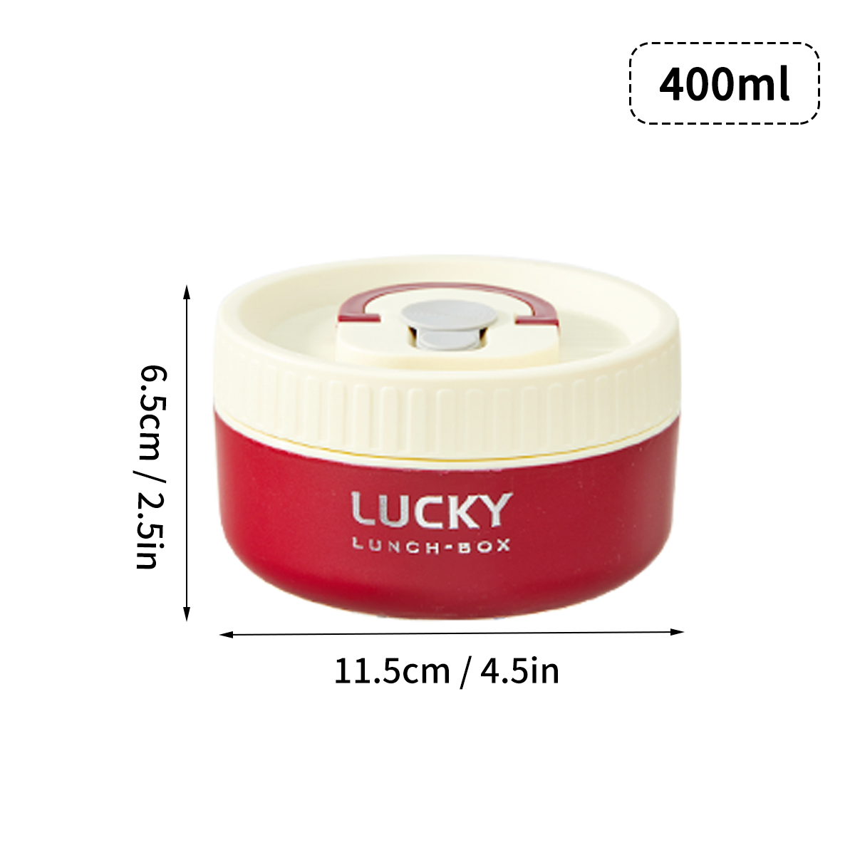 WORTHBUY Portable Insulated Lunch Box 304 Stainless Steel Bento Box With Cutlery&Thermal Bag Microwave Leak-proof Food Container: Silver