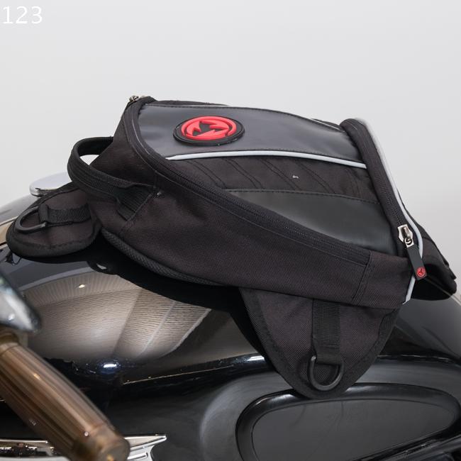 Rock biker dain d tanker mini bag sw praktisk motorcykel magnet tank rygsæk 6,1 liter