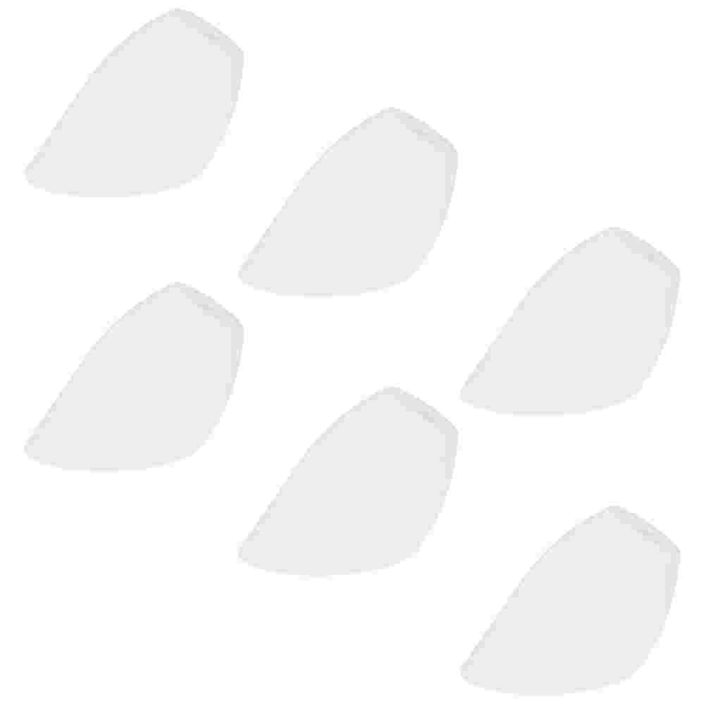 6pcs Plastic Lamp Cover Simple Home Light Cover Chic Light Accessory White: Default Title