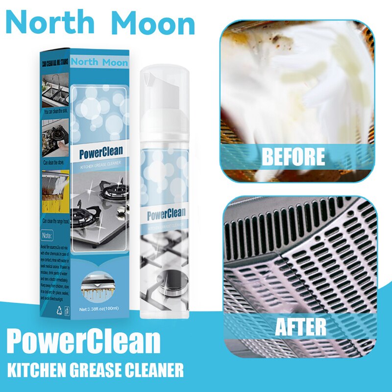 All Purpose Cleaner Heavy Duty Cleaner Cooktop Cleaning Removes Grease Grime Buildup For Kitchen HY99: Default Title