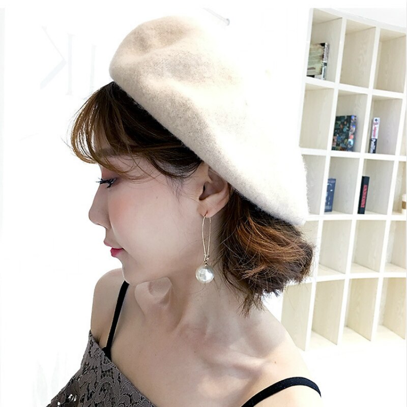 Boucles d'oreilles longues simples et sauvages pour femmes, bijoux de , tempérament, Simulation de perles, , ,