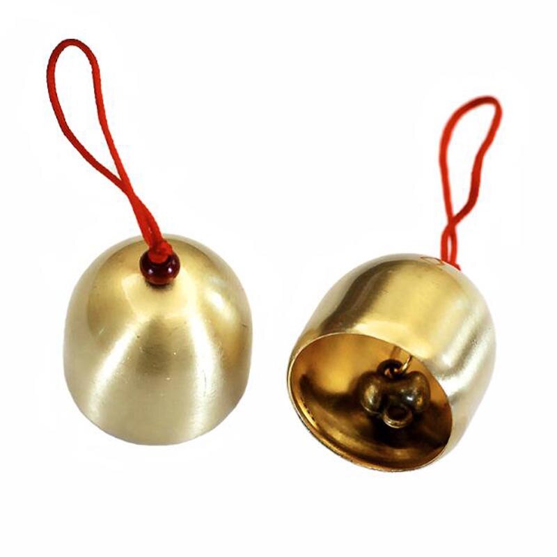 5 Stks/set Koper Bells Voor Thuis Bruiloft Diy Handgemaakte Windbell Accessoires Kerstboom Ornamenten