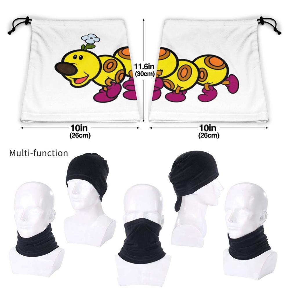 Cartoon wiggler duizendpoot sjaal nekwarmer hoofddeksel fietsmasker cartoon rups duizendpoot wiggler grafische gaming
